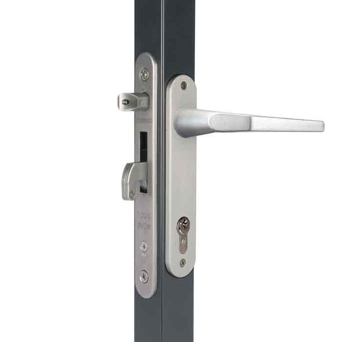 Fortylock Mortise Lock Kits for 2" and 2-1/2" Frames w/Aluminum Handles and Cover Plates