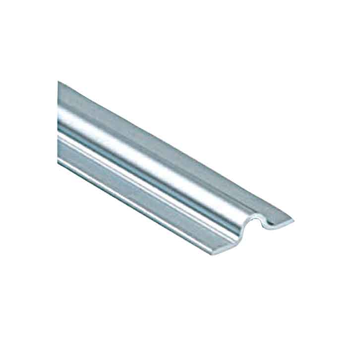 Track, Round Profile, Galvanized, 19'8" Long