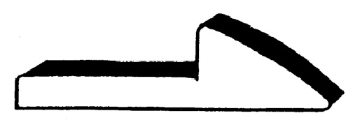 Gate Catch, Steel, 2-3/4" Long, 1/4" Thick