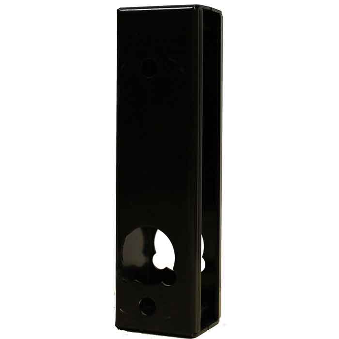 Steel Gate Box in Black for use with Lockey Door Locks 2985, 2900 and 2950