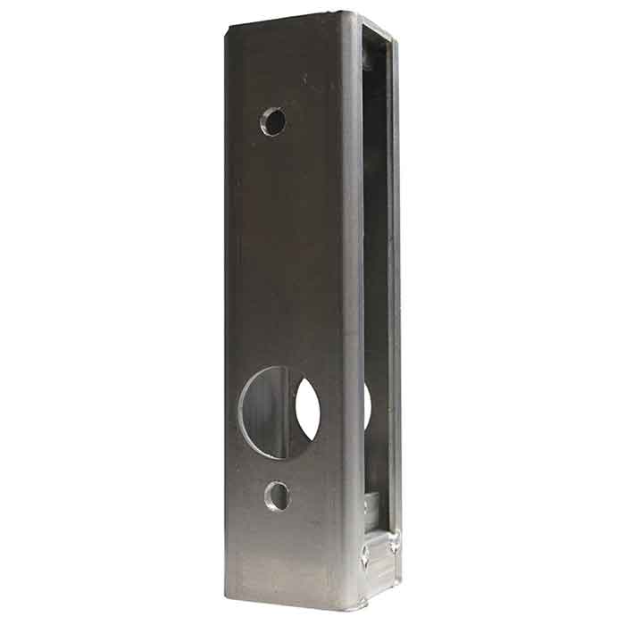 Aluminum Gate Box for use with Lockey Door Locks 2985, 2900 and 2950