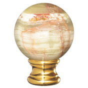 Grande Forge Onyx Green (Vert) Natural Ball Post Top