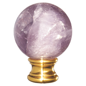 Grande Forge Amethyst Ball Post Top