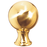 Grande Forge Brass Ball Post Top