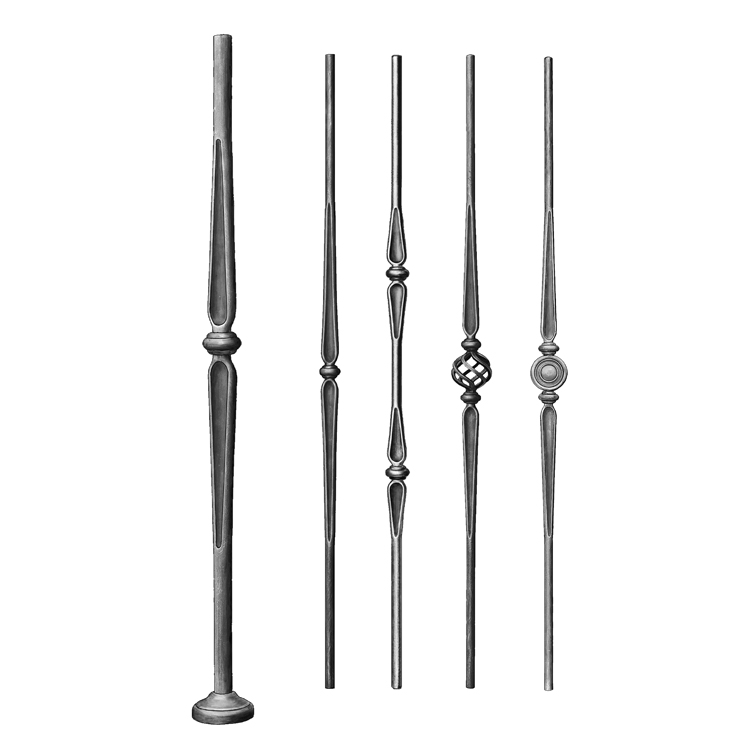 Grande Forge Ronde Series Round Post and Balusters