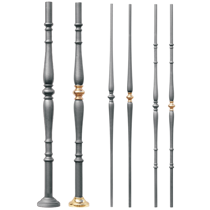 Grande Forge Ronde Series Round Posts and Balusters