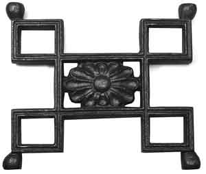 Greek Key Pattern in Cast Iron
