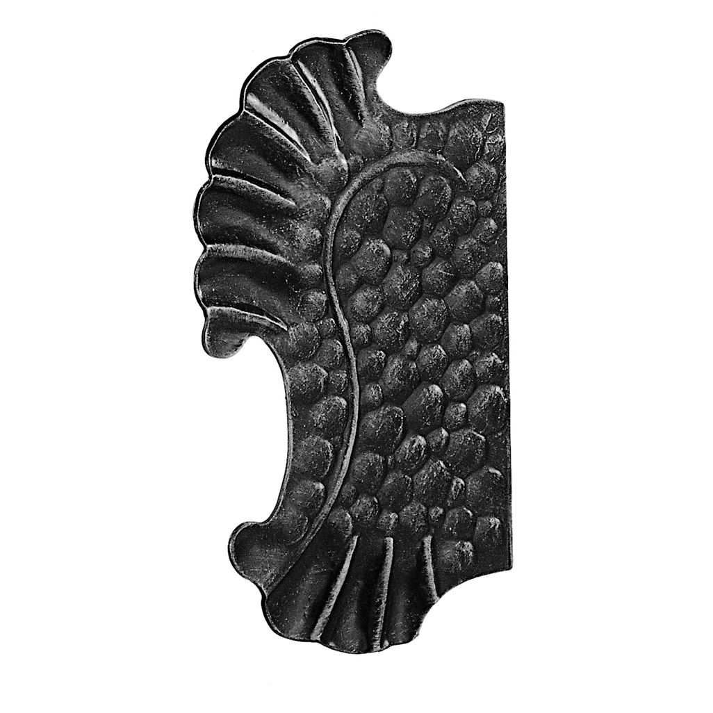 Steel Lock Plate, Left