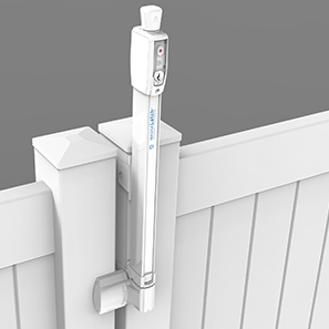 Magna-Latch Top Pull Series 3, Magnetic Child Safety Latch, White