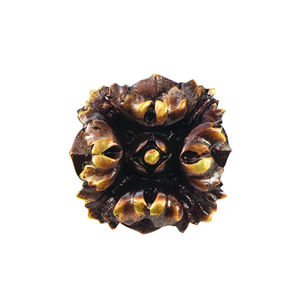 2" dia. Cast Bronze Flower Rosette