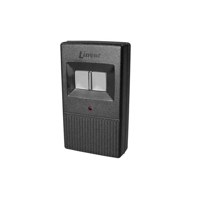 Transmitter, 2 Button, Visor Clip Included, Linear Megacode