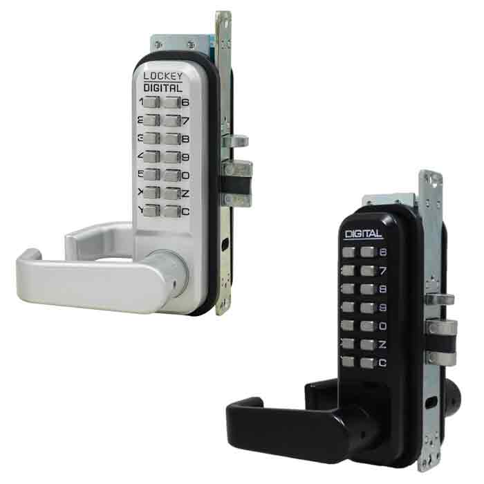 2985 Lockey Keyless Mechanical Digital Adams Rite Stile Latch