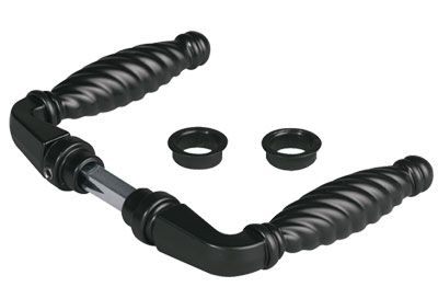 Black Ornamental Handle Set for Locinox Locks
