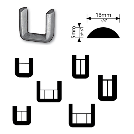 Pre-Cut Steel Banding Collars