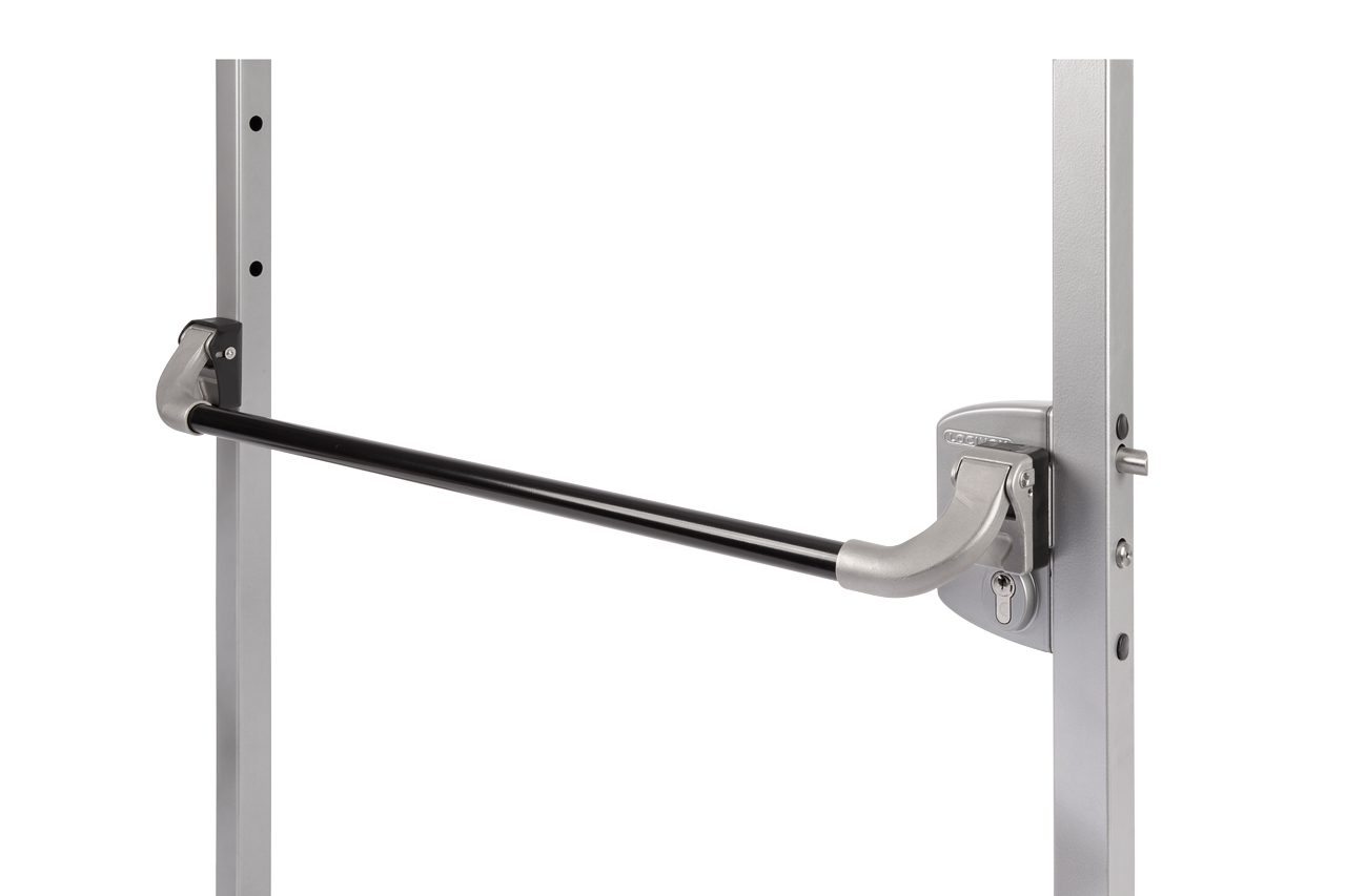 Aluminum Push Bar Compatible with Locinox LUKY or LFKQ Chassis