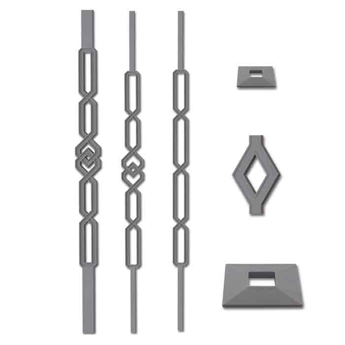 Grande Forge Quartz Series Posts and Balusters