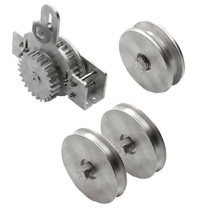 Ranger Kit, 2 Leaf, Fits 2" x 4" frame, 880 lb/leaf