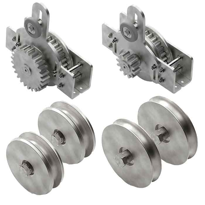 Ranger Kit, 3 Leaf, Fits 2" x 4" frame, 440 lb/leaf