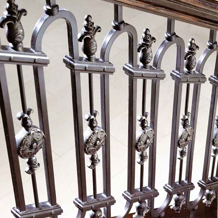 36" Tall Hooped Steel Panels, Windsor by Regency Railings