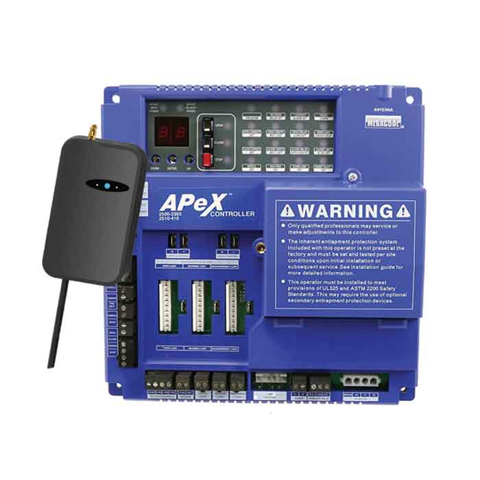 Plug-in for remote cellular diagnostics for all APex Control Boards