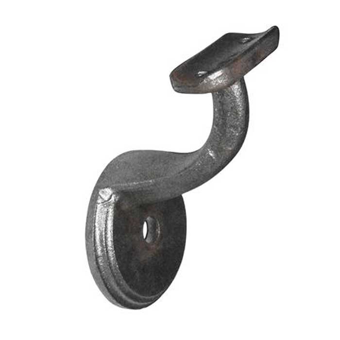 Traditional Cast Wall Mount Brackets with Round Saddle