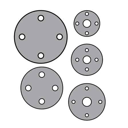 Round Steel Anchor Bases