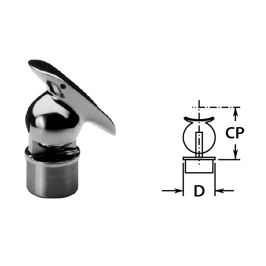 Ball Adjustable Saddles in Stainless Steel