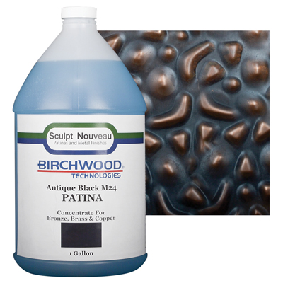 Birchwood Technologies Patina-Black for Bronze, Brass & Copper