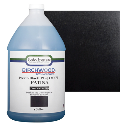 Birchwood Technologies Patina-Presto Black for Iron & Steel