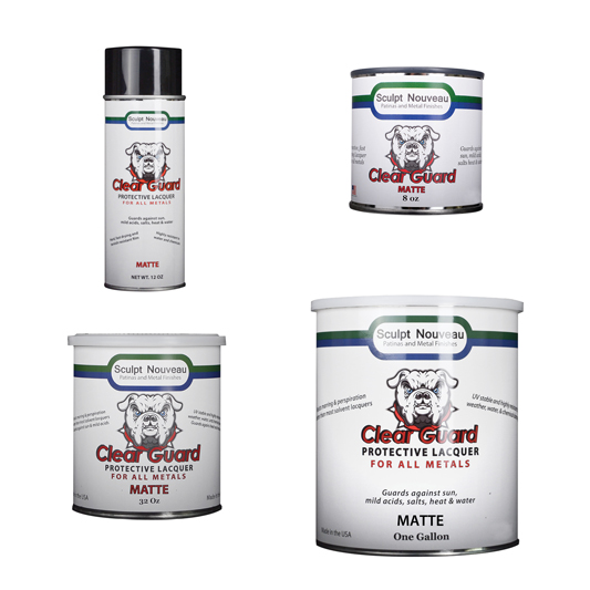 Clear Guard-MATTE Sealer, suitable for all metals, more suitable for interior use.