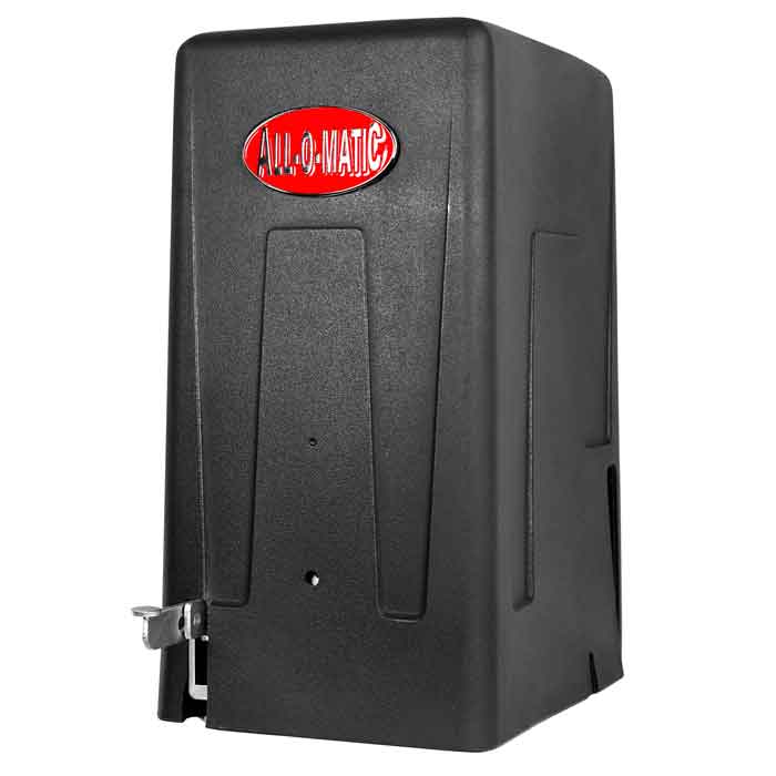 AOM Slide Gate Op, Chain Drive, 2000 lbs, 50Ft, 12 ips speed, 24VDC w/battery backup