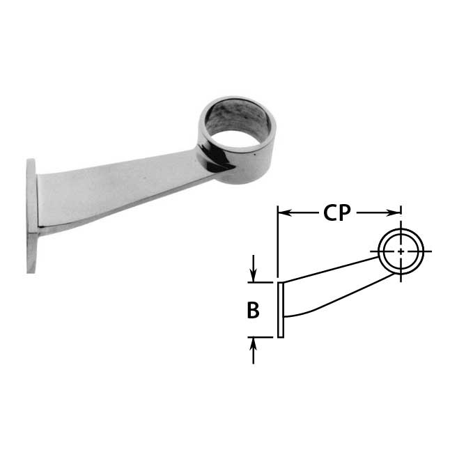 Contemporary Brackets in Stainless Steel
