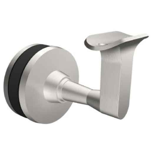 Glass Mount Handrail Brackets in 316 Stainless Steel for Round Tubing