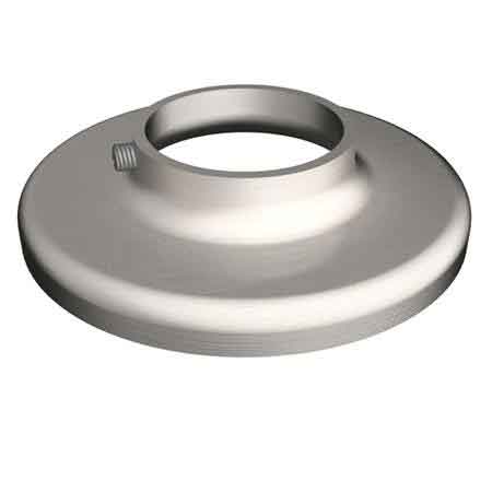 Stainless Steel Heavy Base Plain Flange with Set Screw for 1-1/4" and 1-1/2" Sch. 40 Pipe