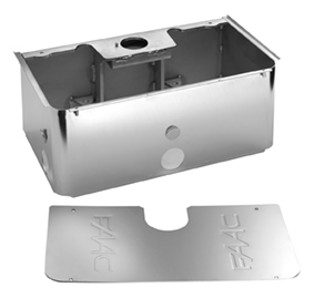Support Box, Stainless Steel, for Model S800H Swing Gate Operator
