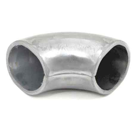 Aluminum, Stamped 90 degree Elbow with 1" Internal Radius and Seam for 1-1/4" and 1-1/2" Sch. 40 Pipe