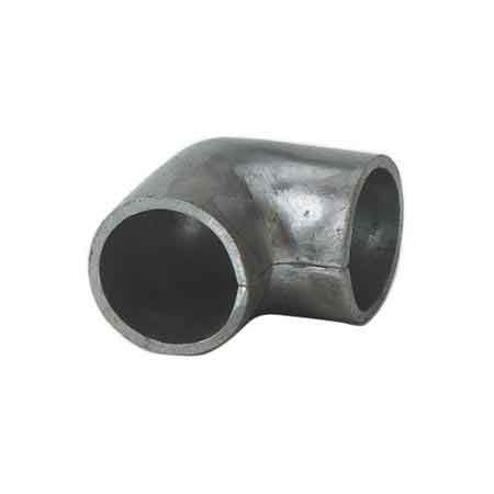 Steel 90 degree Elbow with 1/8" Internal Radius for 1-1/4" and 1-1/2" Schedule 40 Pipe