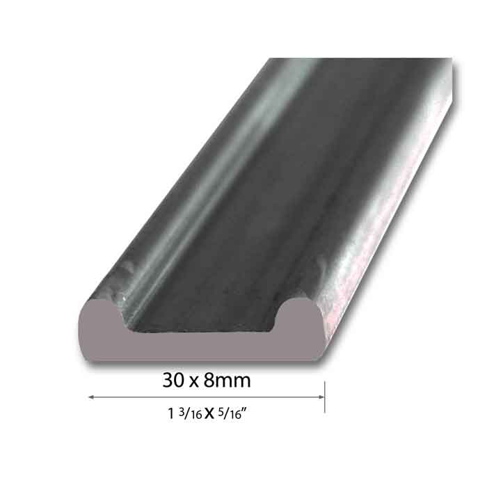 Steel Banding, 1-3/16" x 5/16", 9'10" Long
