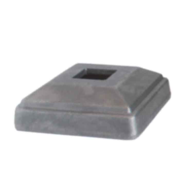 Base Shoe for 9/16" sq., Steel, 2-3/8" sq. base, City Series