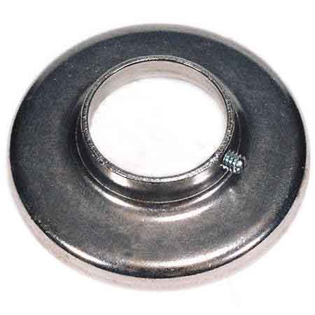Steel Heavy Base Plain Flange with Set Screw for 1-1/4" and 1-1/2" Sch. 40 Pipe
