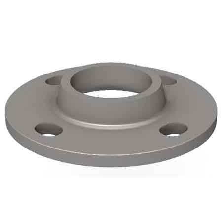 Steel Heavy Duty Weld Flange for 1-1/4" and 1-1/2" Sch. 40 Pipe