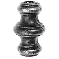 Picket Collar for 1/2" dia., Steel, 2-1/2" Tall