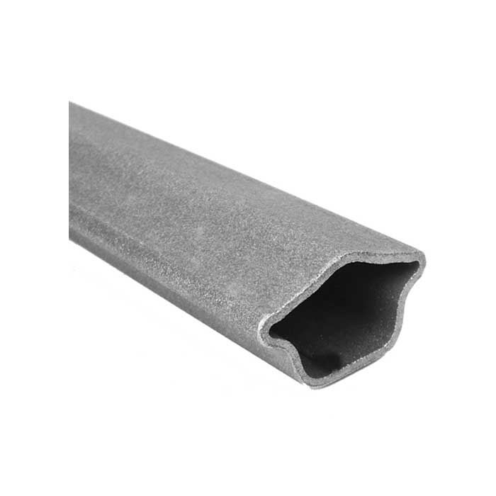1-3/4" wide Tubular Steel Handrail, 20FT