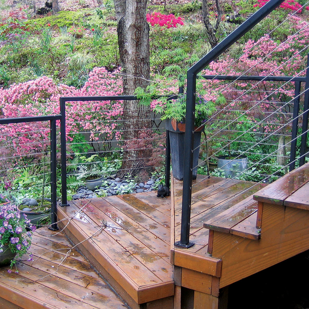 Cable Railing Infill for Metal and Wood Posts