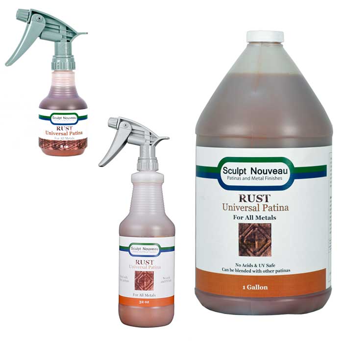 Universal Rust Patina for all Metals