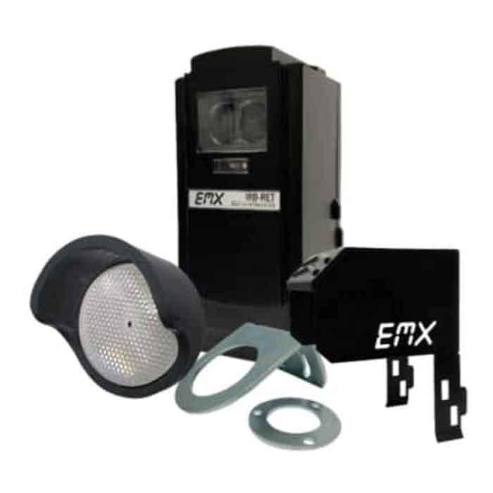 Reflective Photocell, 60FT Range, w/reflective hood & hardware