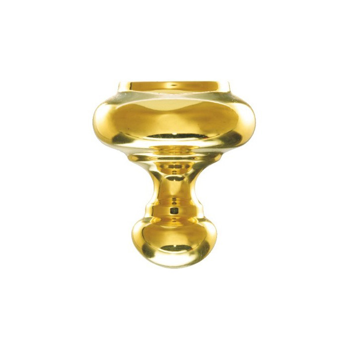 Decorative Brass Fastener, 1-1/8" wide x 1-1/4" high, M10 hole